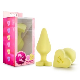 Erotissimo Loveshop 82 "Spank Me" Plug M Jaune