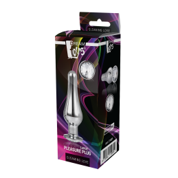 Erotissimo Loveshop 82 Gleaming Love Plug Bijou Argent