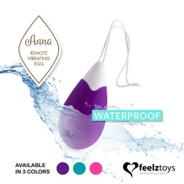 Erotissimo Loveshop 82 Anna Vibrating Egg Remote Deep