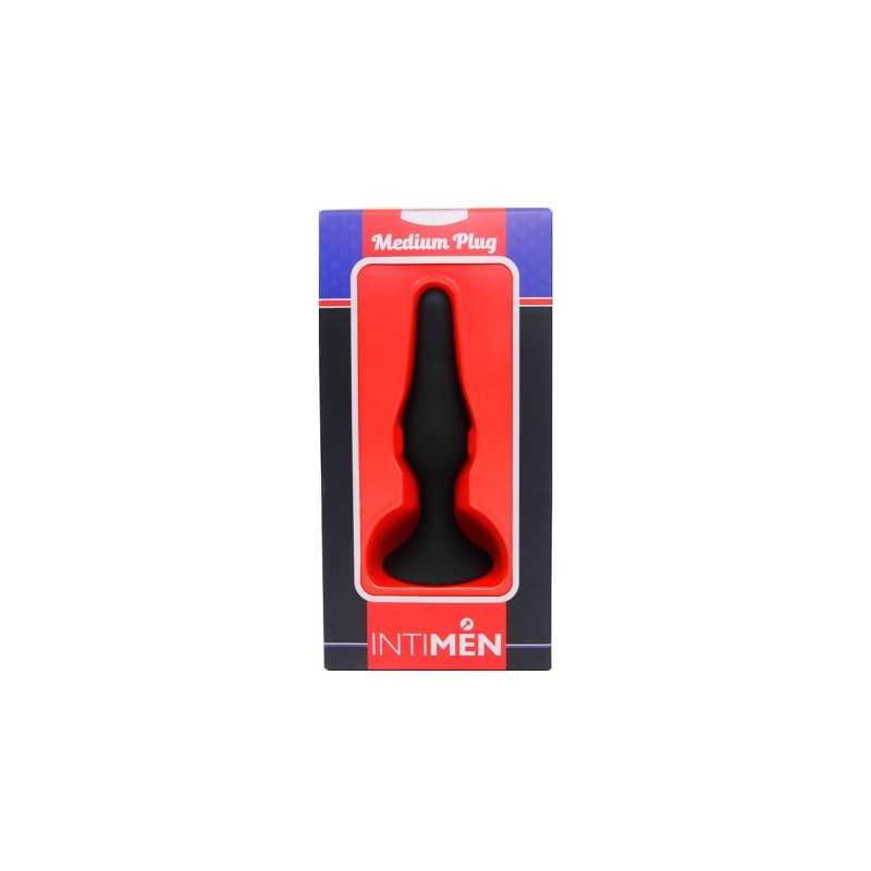 Erotissimo Loveshop 82 Small Plug Ventouse Noir