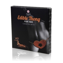 Erotissimo Loveshop 82 Edible Femme String Coeur Comestible