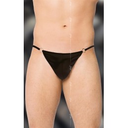 Erotissimo Loveshop 82 String satiné anneaux cotés Homme