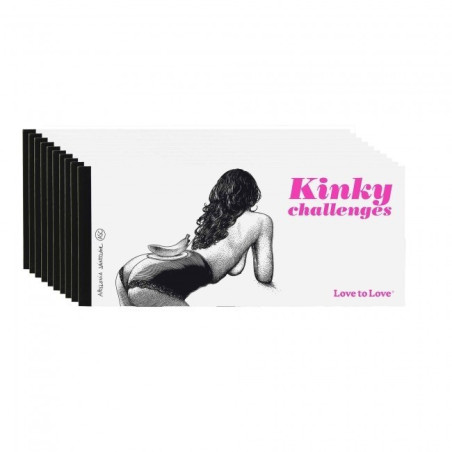 Erotissimo Loveshop 82 Kinky Chéquier de 20 Challenges