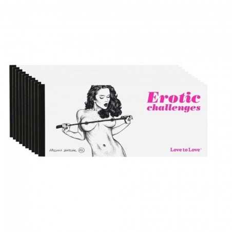 Erotissimo Loveshop 82 Erotic Chéquier de 20 Challenges