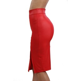 Prestaloveshop Jupe Crayon Wetlook