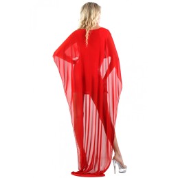 Prestaloveshop Robe Courte Wetlook et Longue Au Dos en Micro Prestaloveshop Robe Courte Wetlook et Longue Au Dos en Micro