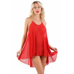 Erotissimo Loveshop 82 Robe Voile Dos Très Décolletée