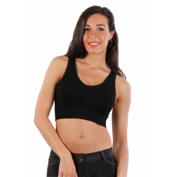 Erotissimo Loveshop 82 Top brassière opaque noir bretelles