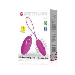 Erotissimo Loveshop 82 Julia Oeuf Vibrant Usb à Télécommande