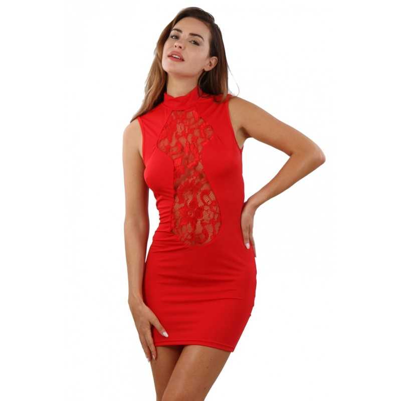 Erotissimo Loveshop 82 Robe Opaque dentelle devant