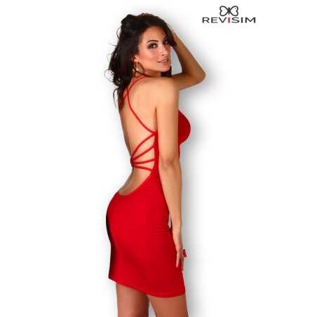 Erotissimo Loveshop 82 Robe Décolleté Drapé et Dos Nu