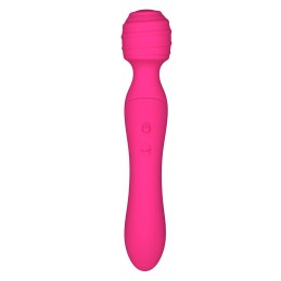 Erotissimo Loveshop 82 Twist Wand et vibro rose 2 en 1