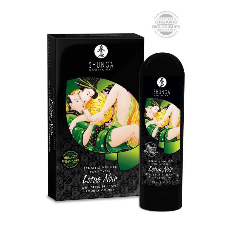 Erotissimo Loveshop 82 Lotus Noir Gel Sensibilisant BIO