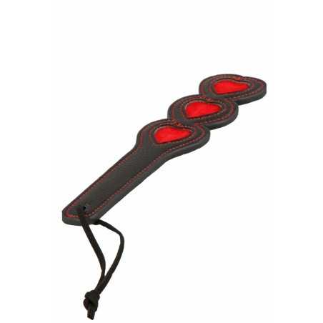 Erotissimo Loveshop 82 Cravache Paddles coeur rouge