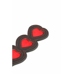 Erotissimo Loveshop 82 Cravache Paddles coeur rouge