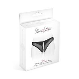 Erotissimo Loveshop 82 String ouvert perle entre jambes