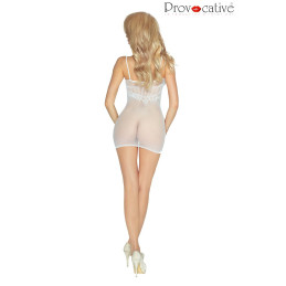 Erotissimo Loveshop 82 Sexy Robe / Nuisette Blanche S/M/L