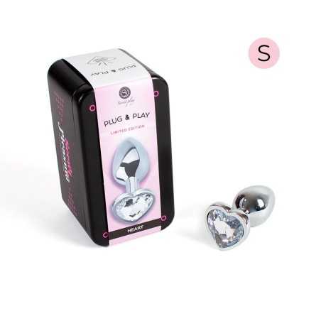 Erotissimo Loveshop 82 Plug Bijou Coeur