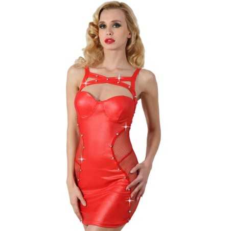 Erotissimo Loveshop 82 Robe courte en Wetlock