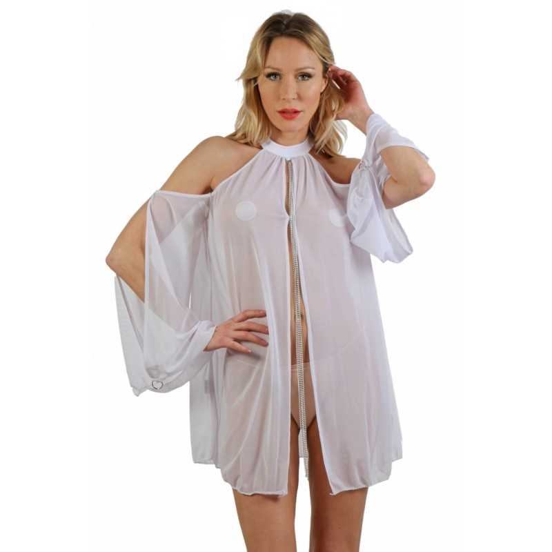 Erotissimo Loveshop 82 Robe transparente manches longues