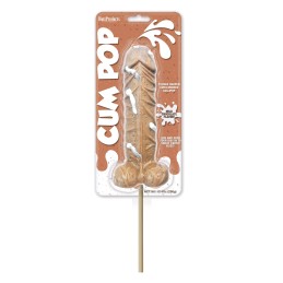 Erotissimo Loveshop 82 Sucette Penis Chocolat au Lait 17 Cm