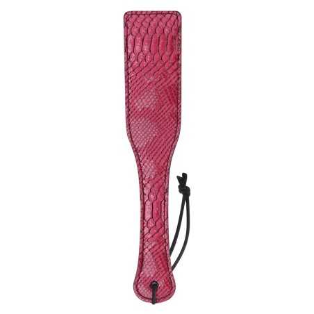 Erotissimo Loveshop 82 Paddle Tapette Rose Effet Peau de Serpent