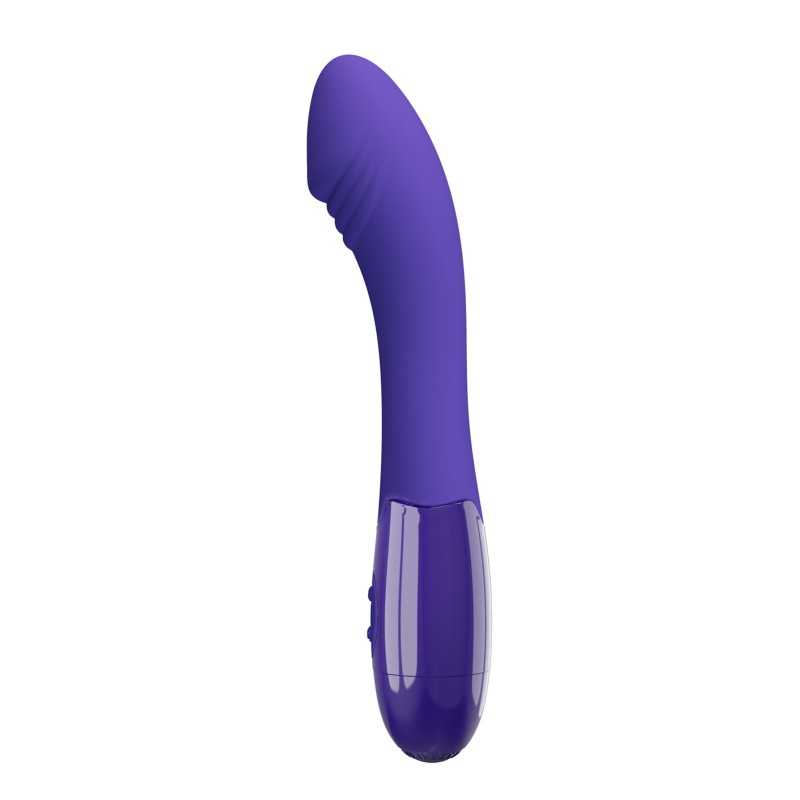 Hector vibromasseur electro stimulation USB connecté violet