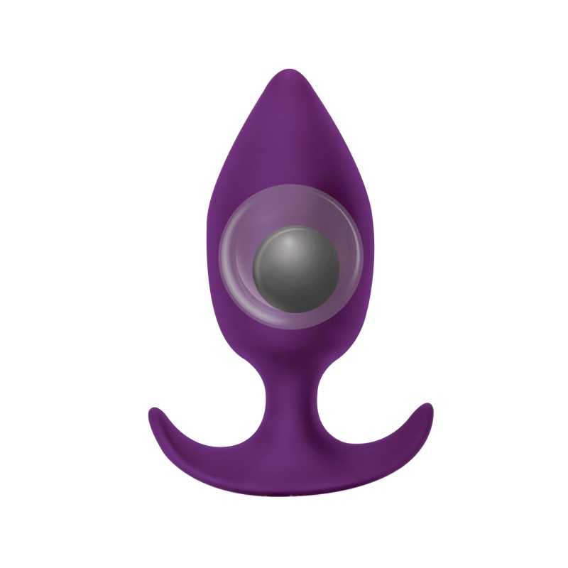 Prestaloveshop Insatiable Plug Violet forme progressive avec
