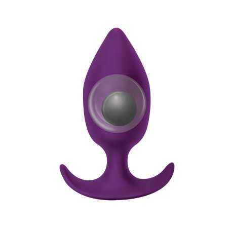 Prestaloveshop Insatiable Plug Violet forme progressive avec