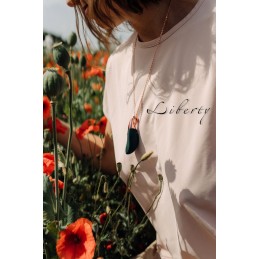 Prestaloveshop Liberty Leaf Collier vibrant USB