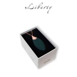 Prestaloveshop Liberty Leaf Collier vibrant USB