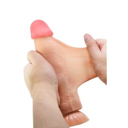 Prestaloveshop Gode Vibrant Ventouse À Squelette 21.8 Cm