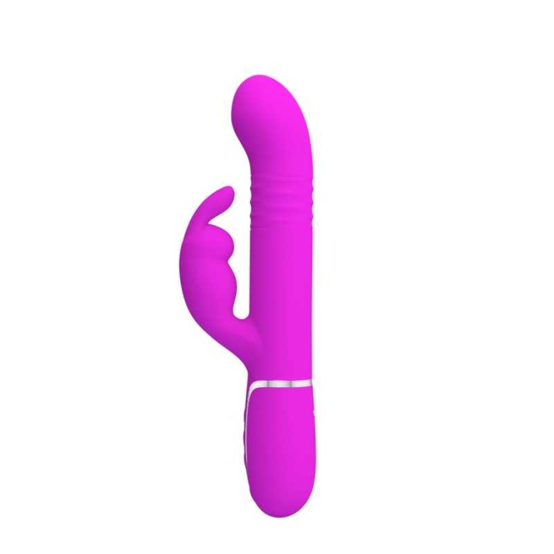 Prestaloveshop Rabbit Vibro Point-G 4 En 1 Avec Va Et Vient Usb