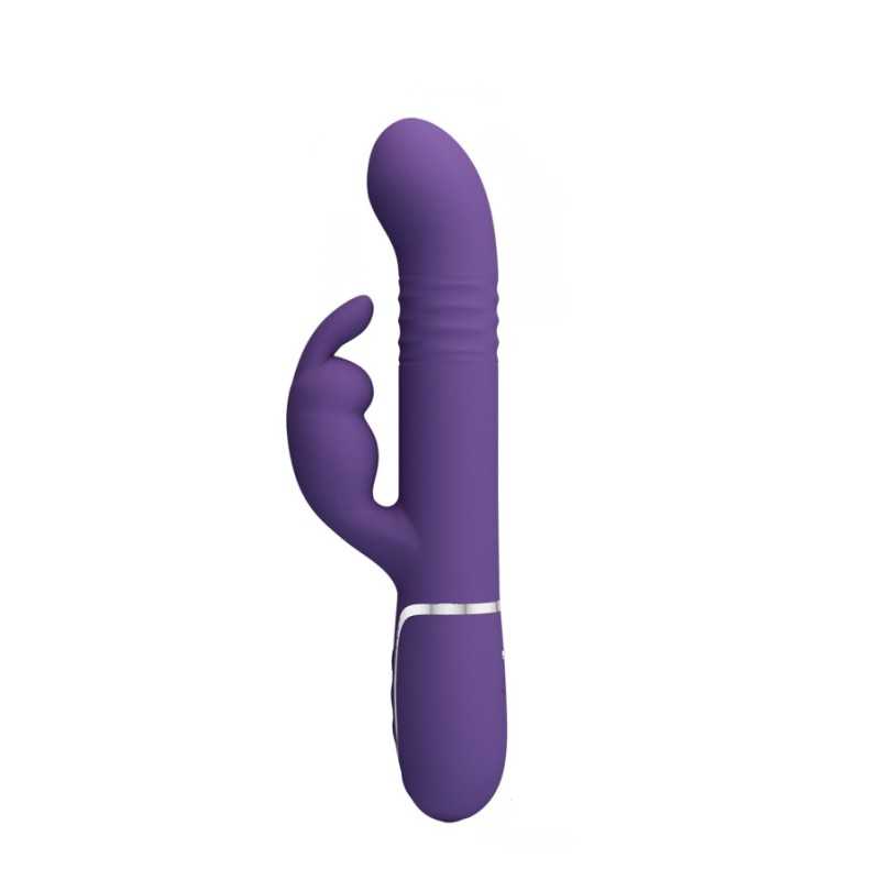 Prestaloveshop Rabbit Vibro Point-G 4 En 1 Avec Va Et Vient Usb