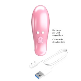 Prestaloveshop Pince À Tétons Vibrantes Rechargeable Usb