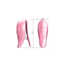 Prestaloveshop Pince À Tétons Vibrantes Rechargeable Usb