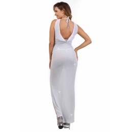 Prestaloveshop Robe Longue Pailleté Large Décolleté Tombant Au Prestaloveshop Robe Longue Pailleté Large Décolleté Tombant Au