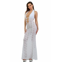 Prestaloveshop Robe Longue En Dentelle Large Décolleté Prestaloveshop Robe Longue En Dentelle Large Décolleté