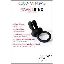 Prestaloveshop Anneau Vibrant USB "Rabbit Ring 2.0" Clara Prestaloveshop Anneau Vibrant USB "Rabbit Ring 2.0" Clara