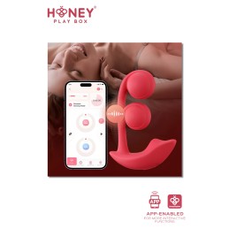 Prestaloveshop Melody Stimulateur Point G 2 billes et clitoris Prestaloveshop Melody Stimulateur Point G 2 billes et clitoris