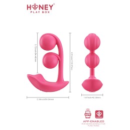 Prestaloveshop Melody Stimulateur Point G 2 billes et clitoris Prestaloveshop Melody Stimulateur Point G 2 billes et clitoris