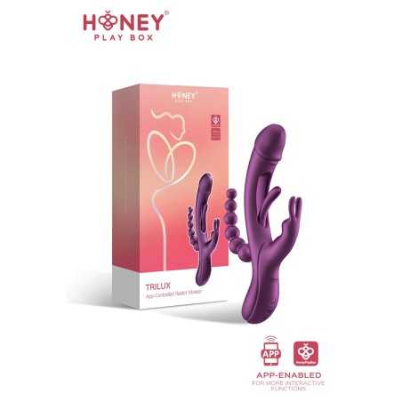 Prestaloveshop Trilux Rabbit Tapping+ anal connecté smartphone