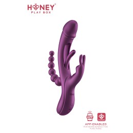Prestaloveshop Trilux Rabbit Tapping+ anal connecté smartphone