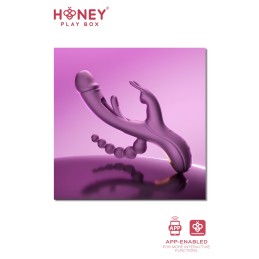 Prestaloveshop Trilux Rabbit Tapping+ anal connecté smartphone
