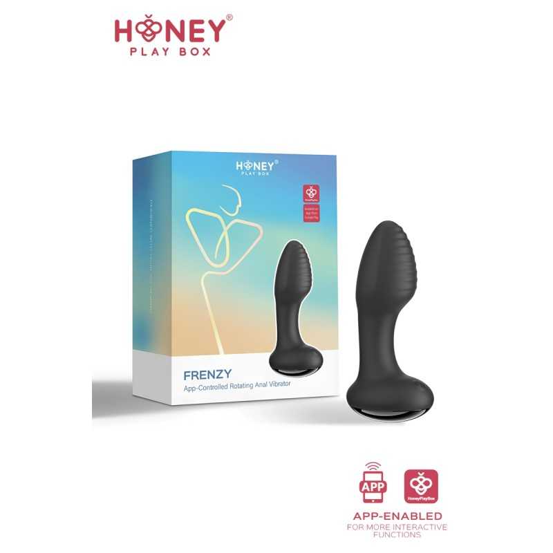 Prestaloveshop Frenzy Plug vibro et rotation 360°connecté
