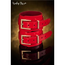 Prestaloveshop Menottes chevilles Glossy anneau détachable doré Prestaloveshop Menottes chevilles Glossy anneau détachable doré