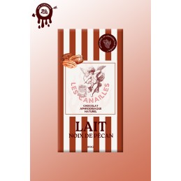 Prestaloveshop Tablette chocolat aphrodisiaque • Lait Noix de