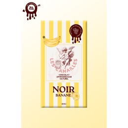 Prestaloveshop Tablette chocolat aphrodisiaque • Noir Banane