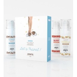 Erotissimo Loveshop 82 Coffret de 3 Huiles de Massage Gourmandes