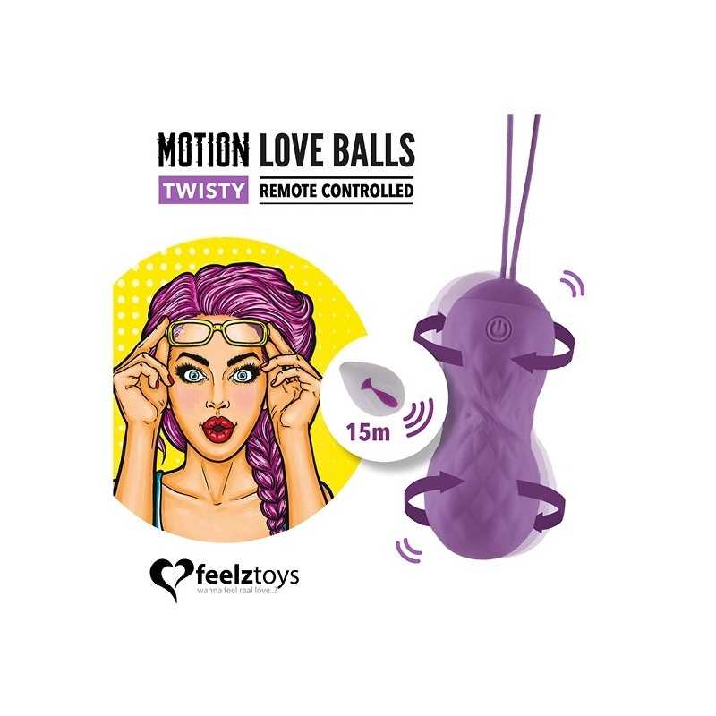 Erotissimo Loveshop 82 Remote Controlled Motion Love Balls